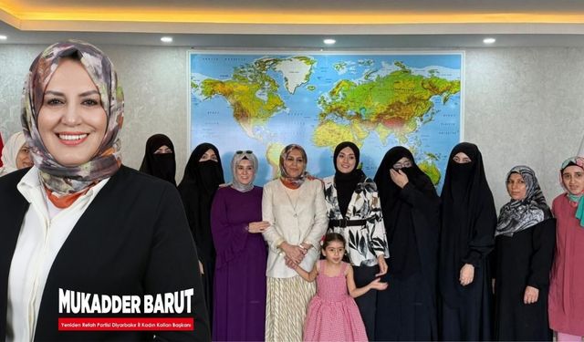 Yeniden Refah Partisi Diyarbakır İl Kadın Kolları’na Barut getirildi