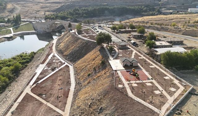 Malabadi mesire alanı açılışa hazırlanıyor