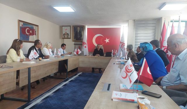 Yeni Yüzyıl Partisi, yeni Genel Merkezindeki ilk toplantısını gerçekleştirdi