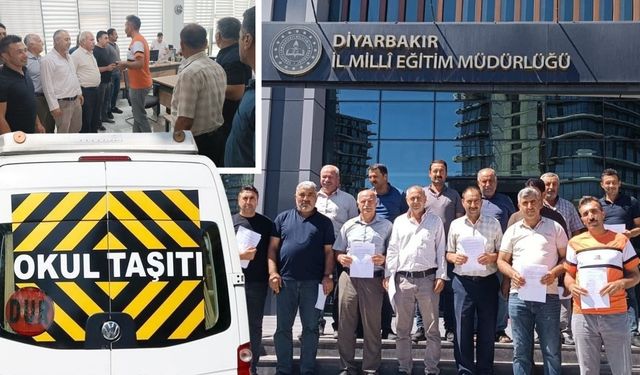 Diyarbakır’da taşımalı eğitim krizi! Şoförlerden eksik ödeme ve tehdit iddiası