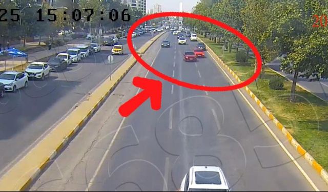 Diyarbakır’da drift ve makas terörü kamerada
