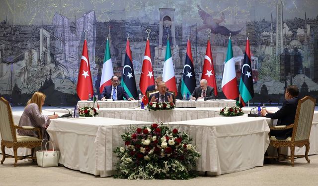 Türkiye-İtalya-Libya üçlü zirvesi sona erdi