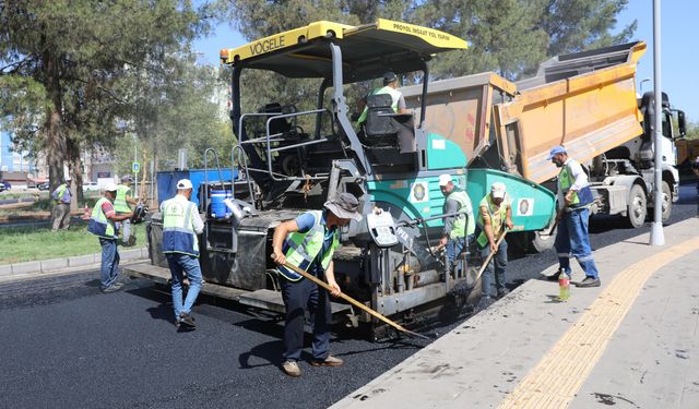 Diyarbakır’da yol yenileme çalışmaları başladı
