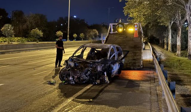 Kazan yapan araç alev aldı: Çok sayıda yaralı