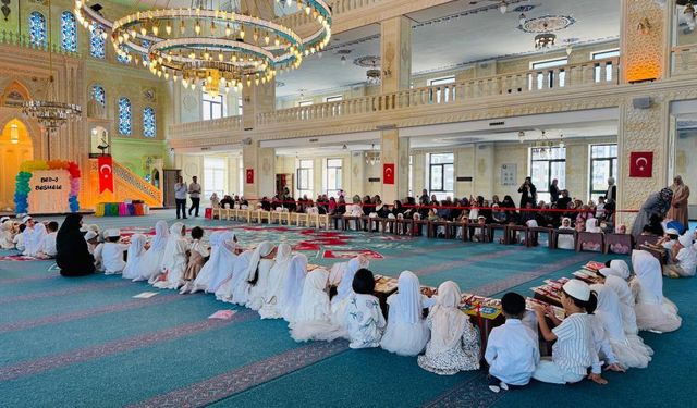 Diyarbakır’da Minikler Kur’an-ı Kerim ile tanıştı