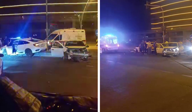 Diyarbakır’da iki araç çarpıştı: 2 yaralı
