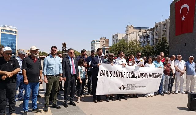 Diyarbakır’dan 1 Eylül mesajı: Barış, artık bir zorunluluk
