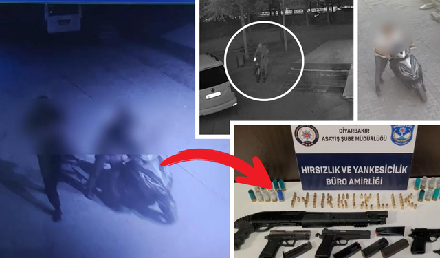 Diyarbakır’da mahalleye musallat olan hırsızlara şafak operasyonu