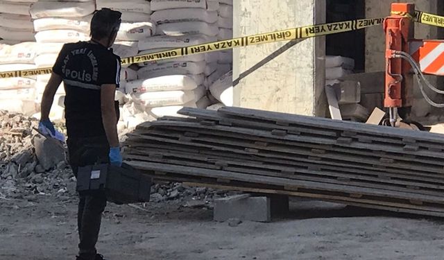 Erzincan'da inşaattan düşen işçi ağır yaralandı