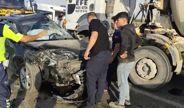 Mardin'de zincirleme trafik kazası: Çok sayıda yaralı