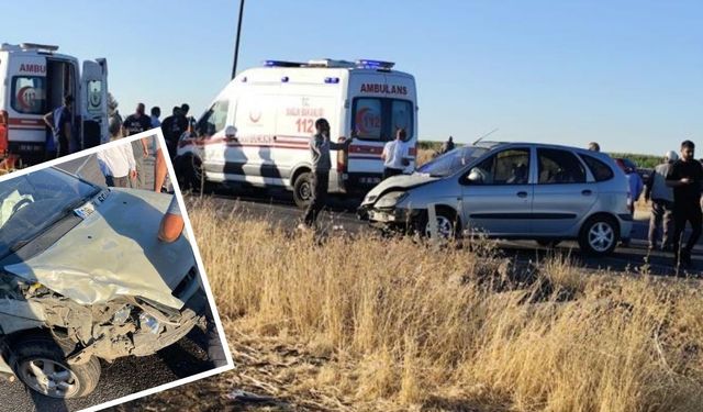 Diyarbakır’da araçlar çarpıştı: 6 yaralı