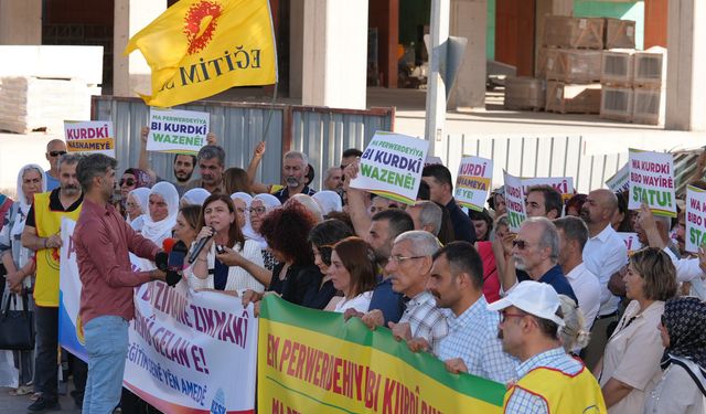 Diyarbakır’dan seslendiler; Anadilde eğitim istiyoruz!