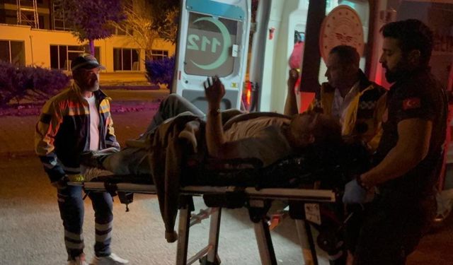 Polisten kaçan motosikletli kazadan kaçamadı