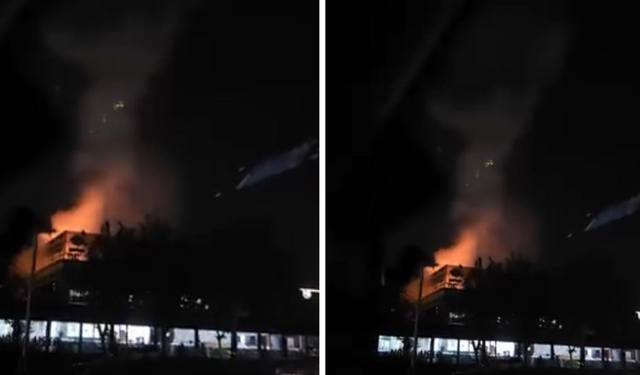 Diyarbakır’da restoranda korkutan yangın