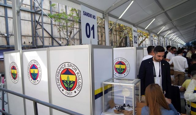 Fenerbahçe başkanlık seçiminde sandıklar kapandı