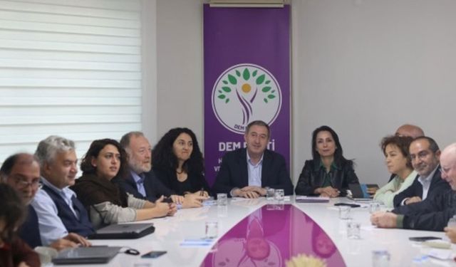 DEM Parti MYK ‘süreç’ gündemi ile toplandı