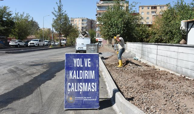 Diyarbakır’da 11 kilometrelik yol ağı yenilendi