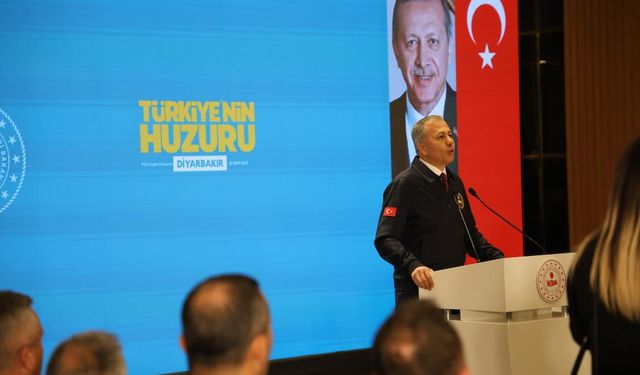 Ali Yerlikaya’dan Diyarbakır’da “Terörsüz Türkiye” mesajı