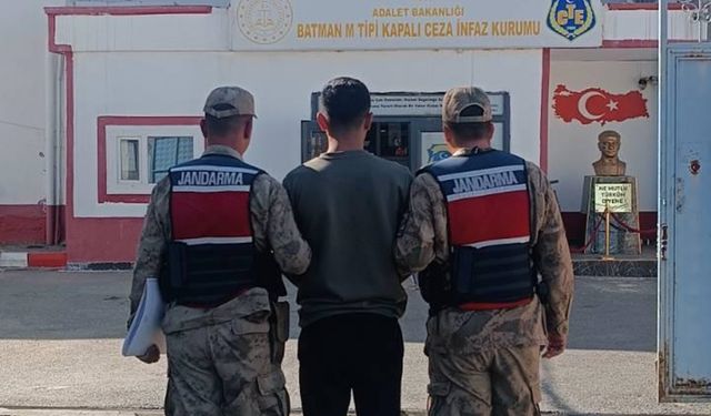 Batman'da firari hükümlü yakalandı