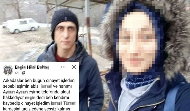 Kan donduran olay: Eşini öldürüp cinayeti sosyal medyadan itiraf etti