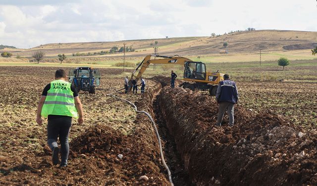 DİSKİ’den kırsalda örnek altyapı hamlesi