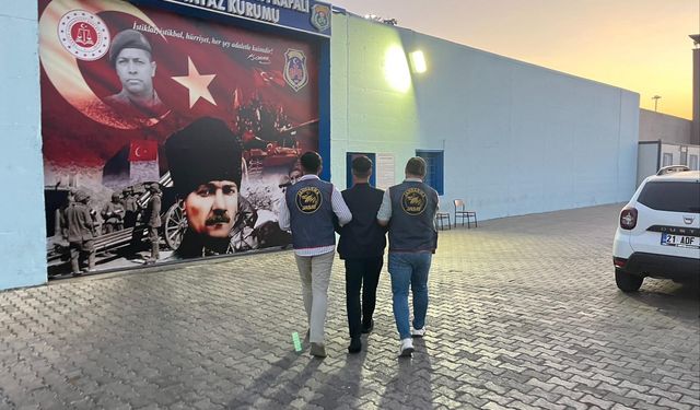 Diyarbakır’da 34 yıl hapis cezalı cinayet zanlısı yakalandı