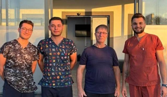 Sahipsiz köpeğin idrar kesesinden 147 taş çıkarıldı