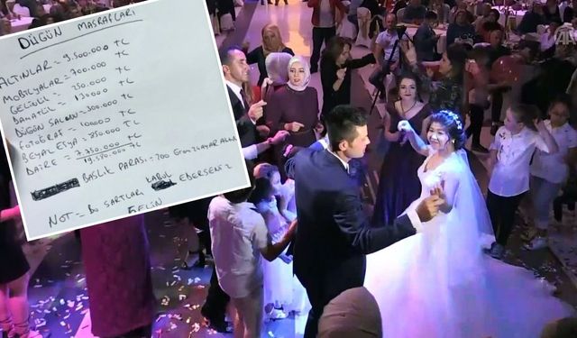 Kız tarafı servet istedi; Damat adayı şaşkın! Bu evliliğin toplam maliyeti 20 Milyon TL