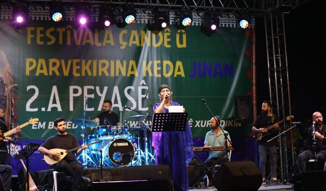 Diyarbakır’da kadın festivali renkli görüntülerle sona erdi