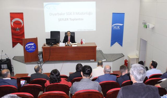 SGK Diyarbakır’da hizmet kalitesi masaya yatırıldı