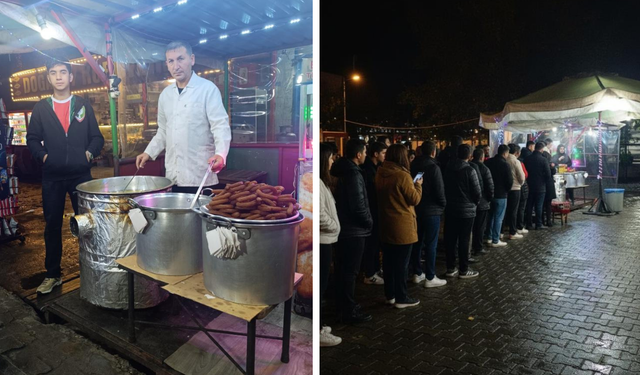 Diyarbakır Kayapınar’da tatlı kuyruğu
