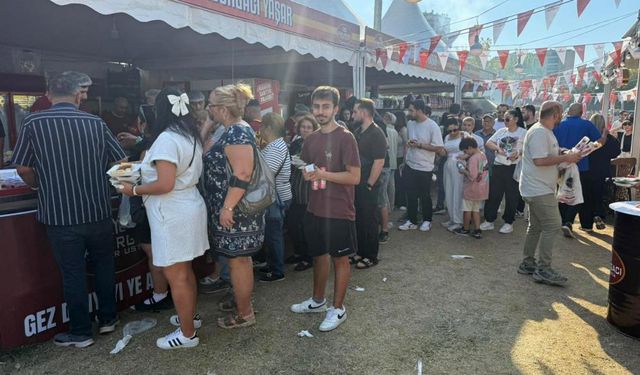 Lezzet Festivalinde kebaba yoğun ilgi
