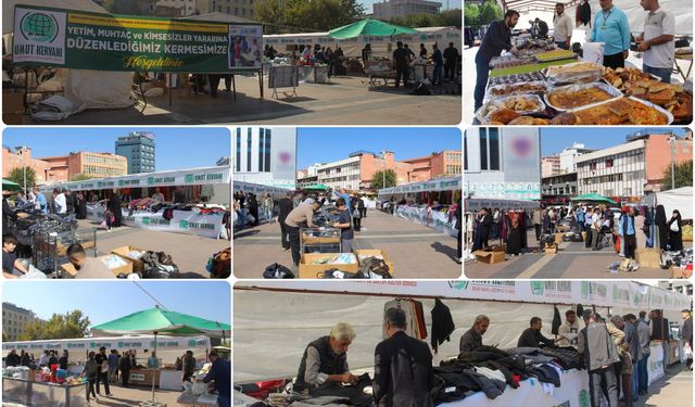 Diyarbakır’da ihtiyaç sahipleri için kermes devam ediyor