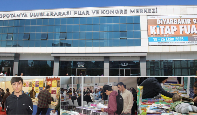 Diyarbakır Kitap Fuarı’na yoğun ilgi