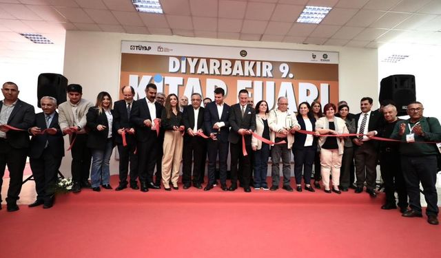Diyarbakır 9. Kitap Fuarı kapılarını açtı