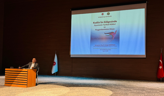 Diyarbakır'da müftülük 'Kudüs' konulu konferans düzenlendi