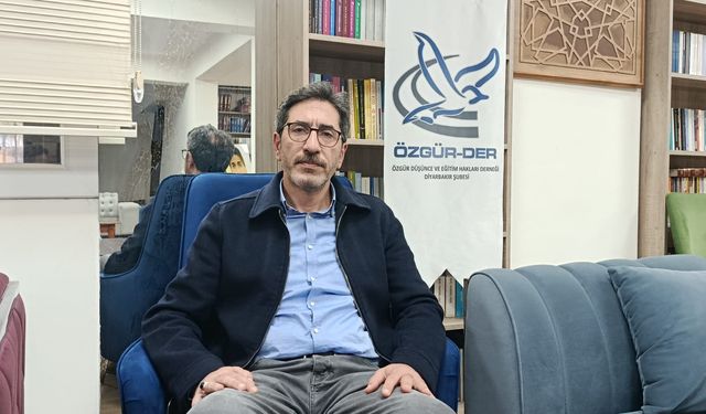 Özgür-Der Diyarbakır Başkanı Deniz: Terörsüz Türkiye sadece slogan olmasın