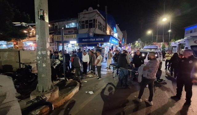 Mersin'de trafik kazası:2 yaralı