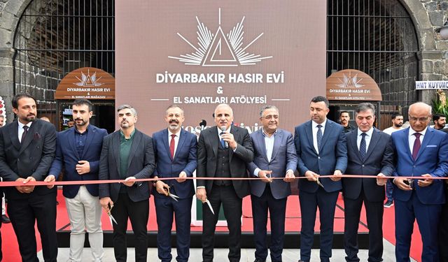 Diyarbakır’da kültür ve emeğin yeni adresi: Hasır evi açıldı