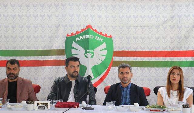 Amedspor Başkanı Eren: Hedefimiz süper lig ve orada kalıcı olmak