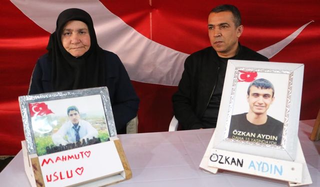 Evlat nöbetindeki aileler Kurtulmuş’a destek verdi