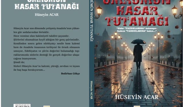Diyarbakırlı Şair Hüseyin Acar’dan yeni kitap