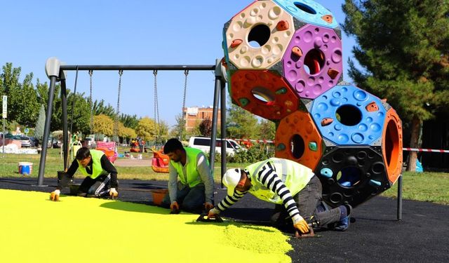 Diyarbakır’da parklar yenileniyor