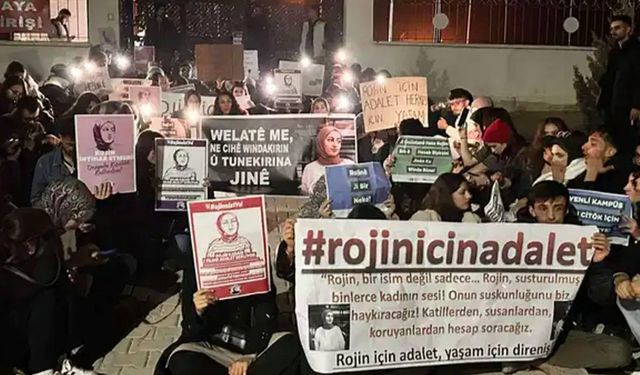 Rojin Kabaiş eylemi 5’inci gününde : Öğrenciler ATK’ye yürüdü