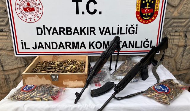 Diyarbakır’da ruhsatsız silah operasyonu