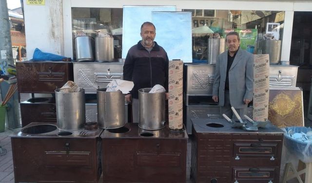 Havaların soğumasıyla sobalar satışa çıkarıldı