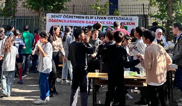 Diyarbakır Gazze için tek yürek