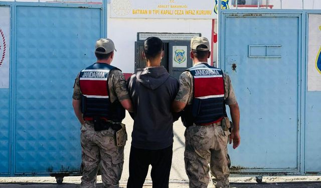 Batman’da hapis cezası bulunan şahıslara eş zamanlı operasyon