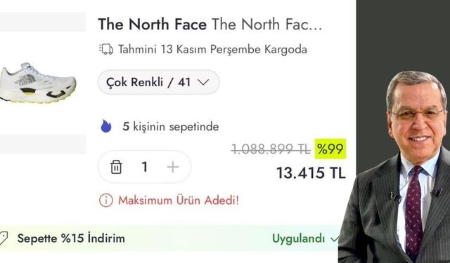 Bu ayakkabının fiyatı 1 milyon 88 bin lira