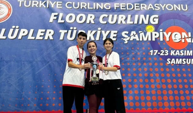 Floor Curling’de Türkiye İkinciliği Diyarbakır’a geldi